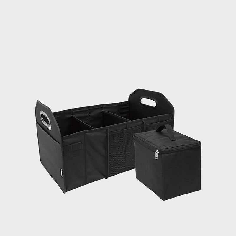 Organisateur de coffre pliable | couvercle et poche réfrigérante