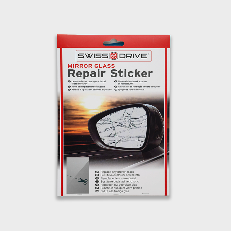 Mirror Glass Repair Sticker — Kit de réparation adhésive pour miroirs de voiture